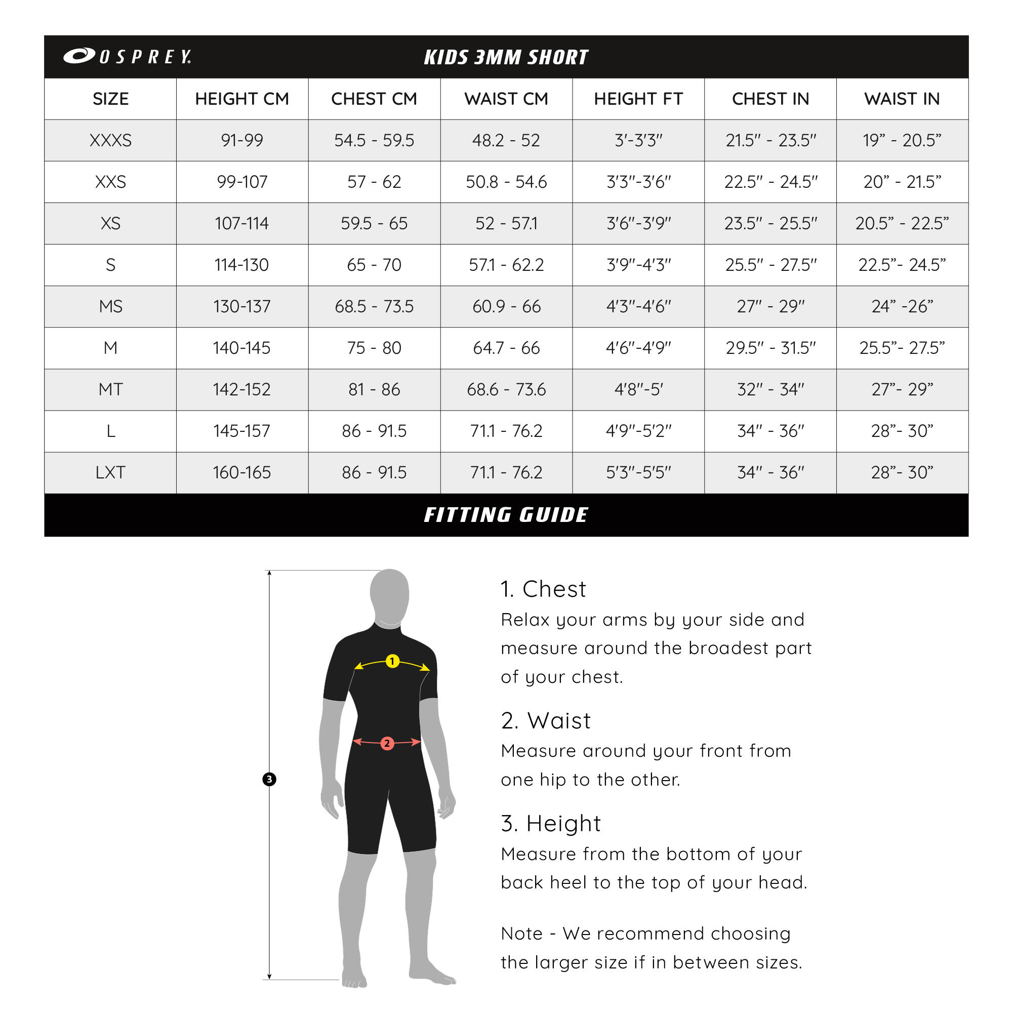 Osprey Kids Shorty Origin 3mm Wetsuit | Short Sleeve Wetsuit, Red 4/6