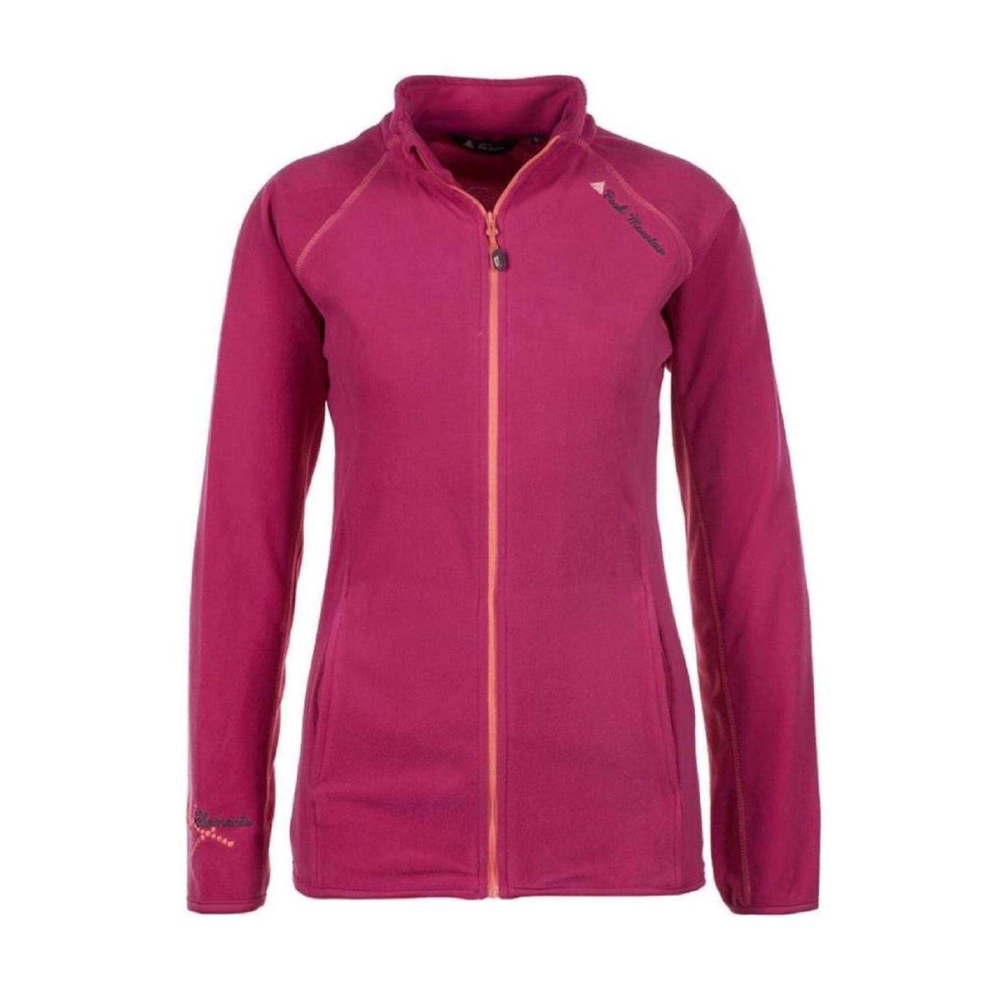 Peak Mountain - Sweatshirt Micro Polaire Fille Peak Mountain Full-zipgafone - Blouson - Rose - Decathlon