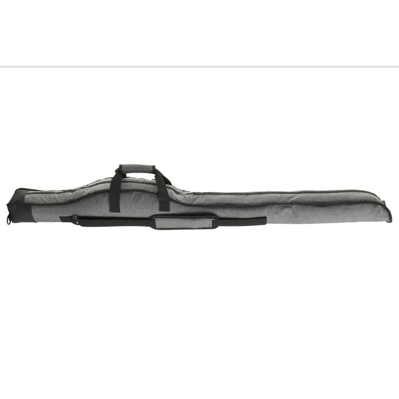 Husa captusita Daiwa D-VEC padded pentru 1 lanseta, gri, 155 cm