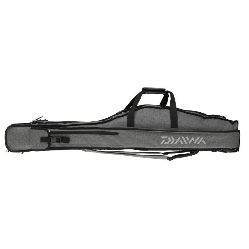 Husa Daiwa D-VEC pentru 3 lansete, gri, 130 cm