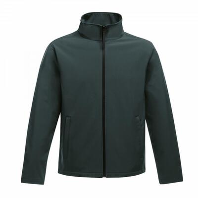 Regatta heren ablaze printable softshell jas (donkergrijs met zwart)