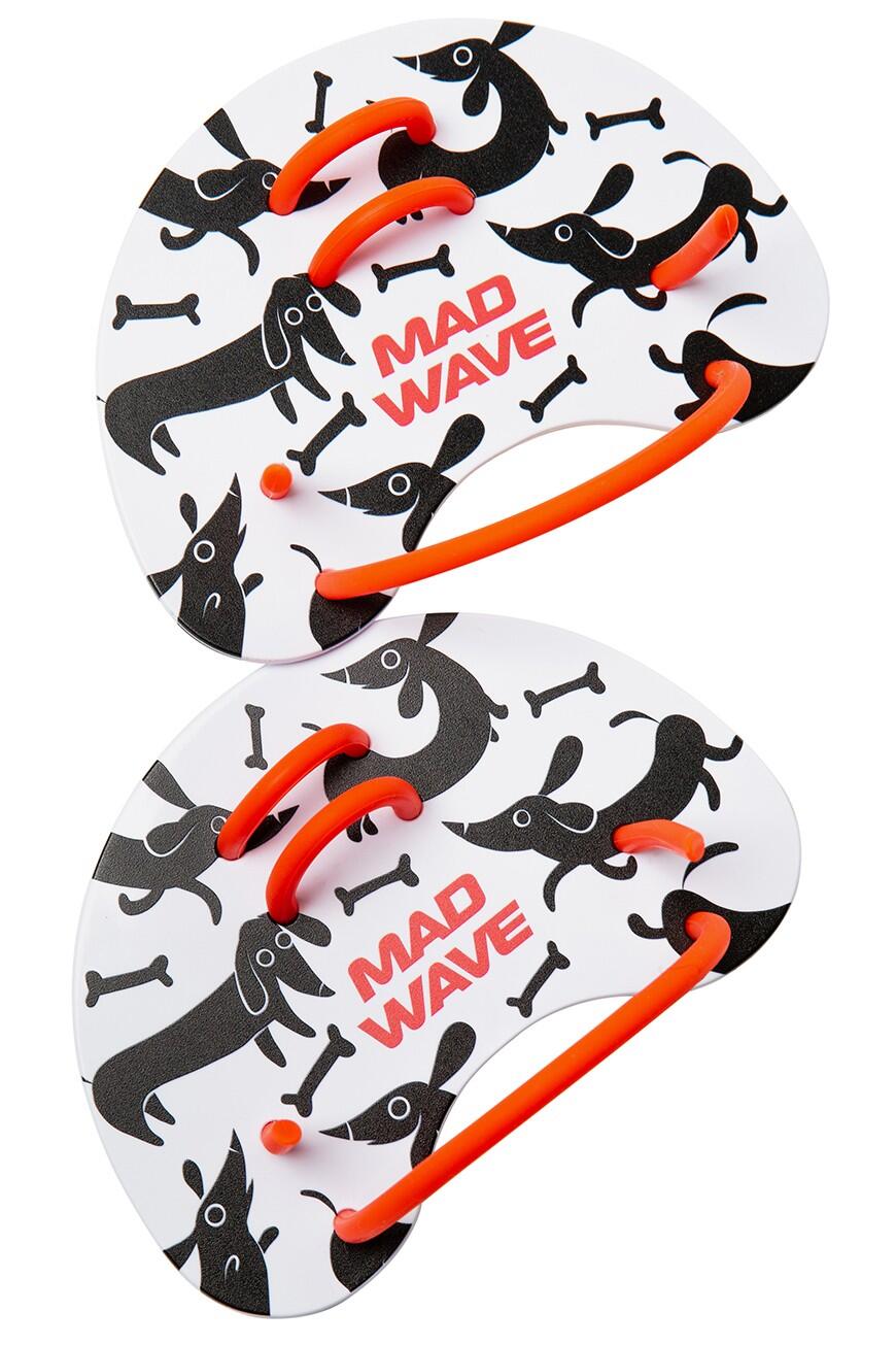 MAD WAVE Palas de natação FINGER FUN Laranja