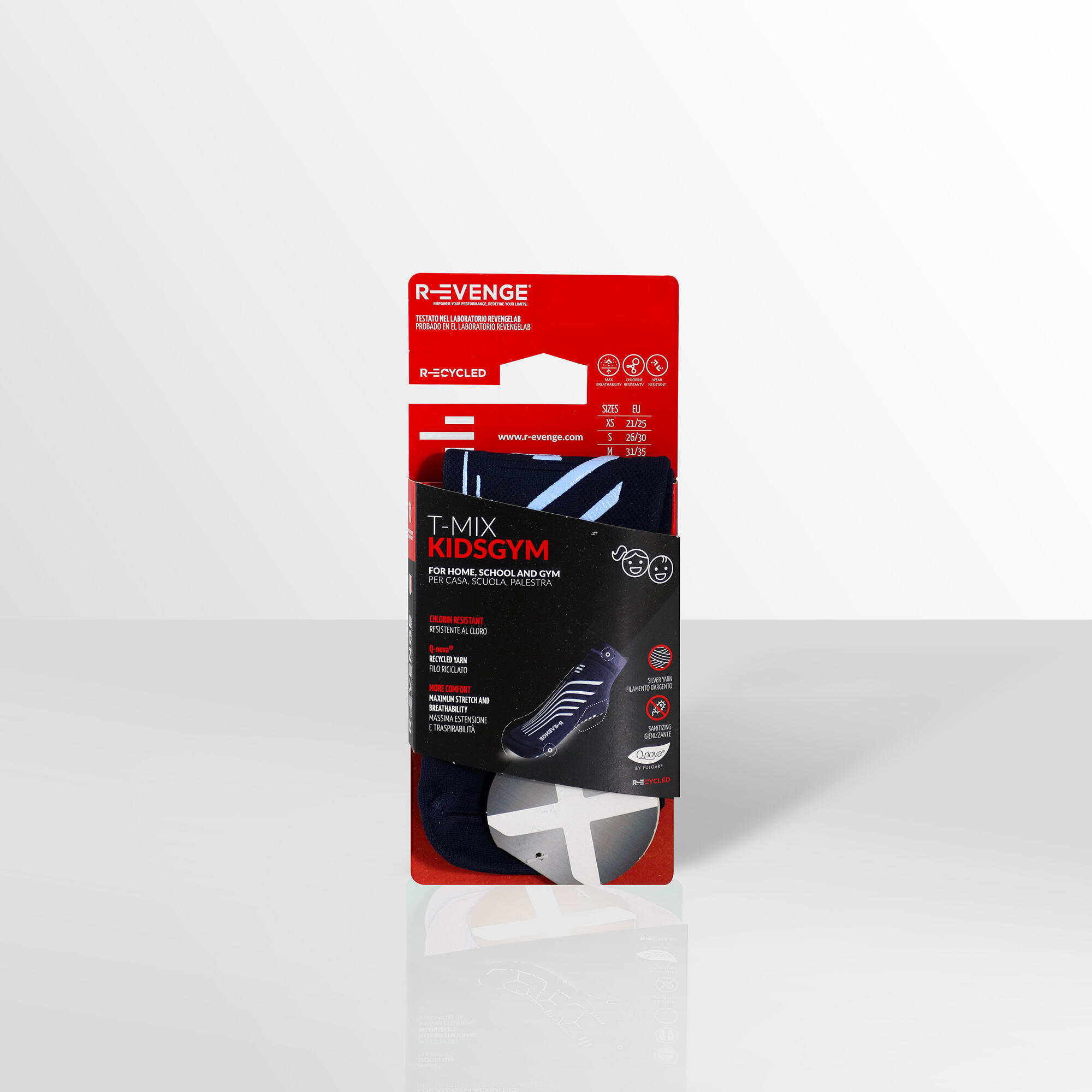 Chaussette Kids Gym Bleu 5/7