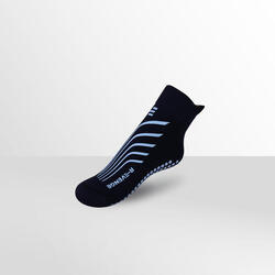 chaussettes gym enfants pour maison l'école antidérapantes antibactérien bleu