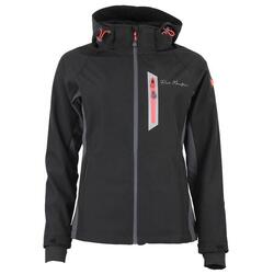 Blouson zippé contrecolle mesh femme Peak Mountain Softshell