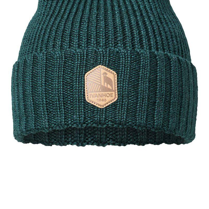 Bonnet en laine côtelée Ipsum Sea Moss - Taille unique - Vert d'eau 3/5