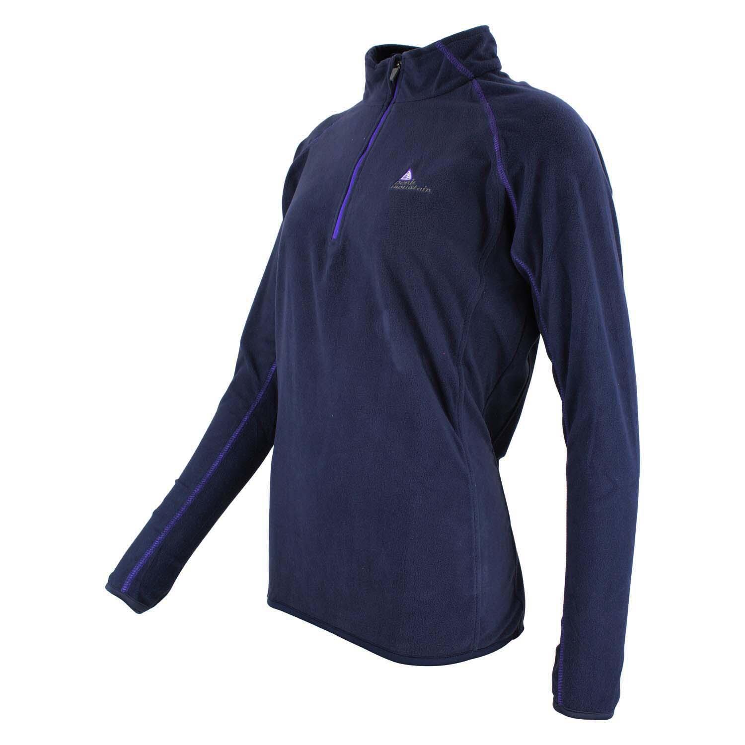 Sweatshirt aus Mikrofleece mit halbem Reißverschluss, Mädchen Peak Mountain Fafi 3/3