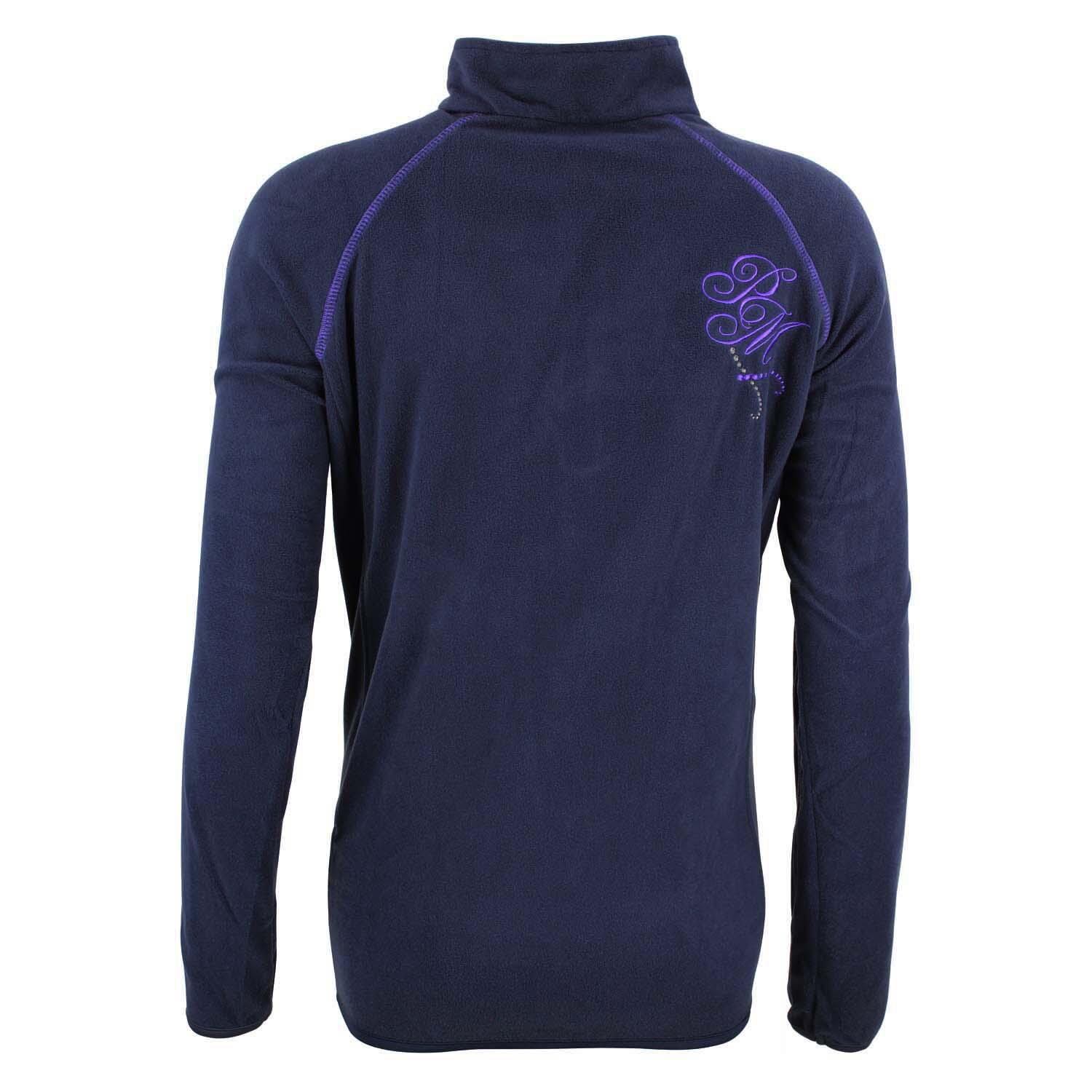 Sweatshirt aus Mikrofleece mit halbem Reißverschluss, Mädchen Peak Mountain Fafi 2/3