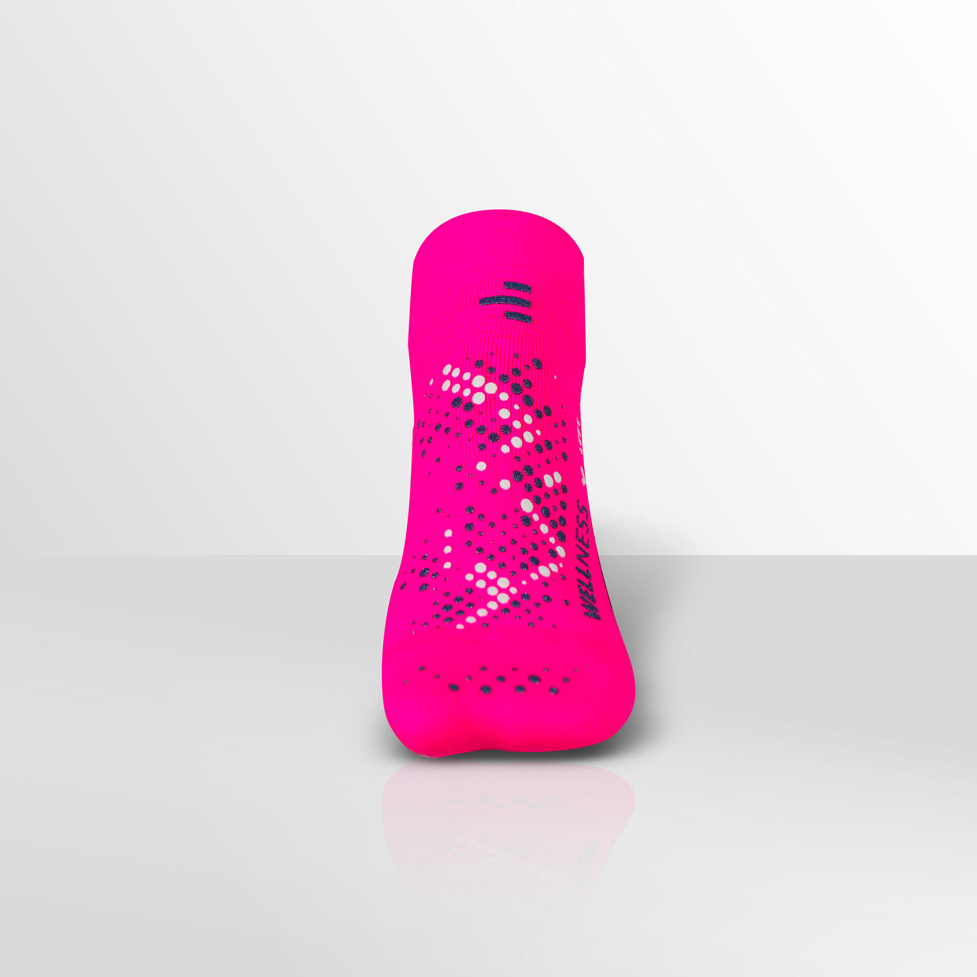 Chaussette Wellness Fuchsia, idéale pour toutes les activités en salle de sport 2/8
