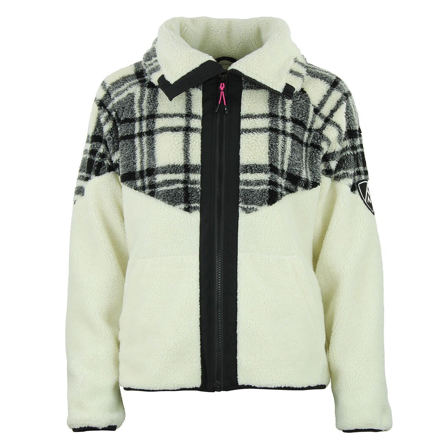 PEAK MOUNTAIN Pile con zip da donna Peak Mountain Sherpa 350G