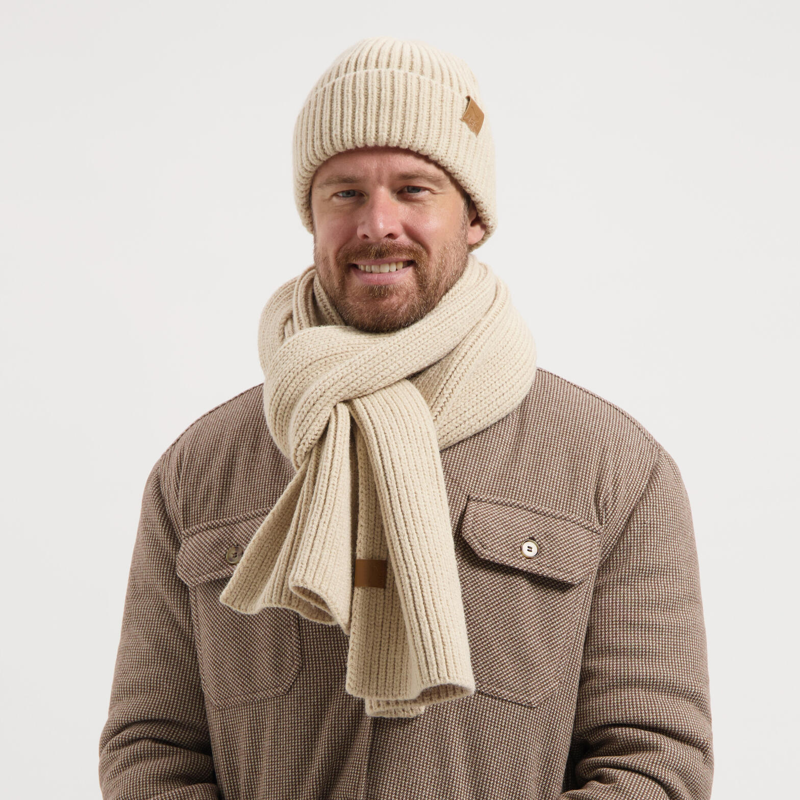 Haxby Herren – Schal – Sand 4/4