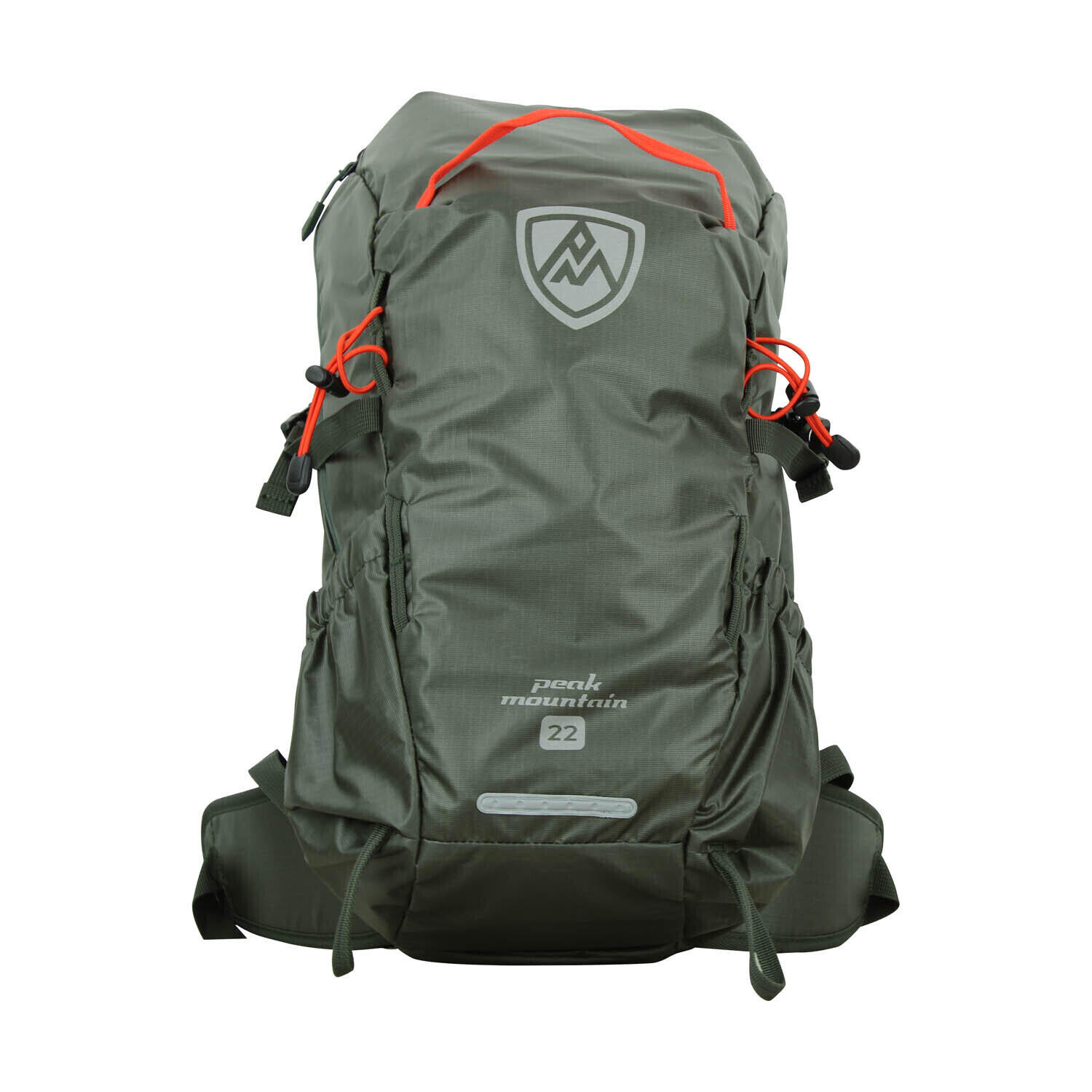 Peak Mountain - Sac À Dos Peak Mountain Monty - Sac À Dos - Gris|marron|noir - 22 L - Decathlon