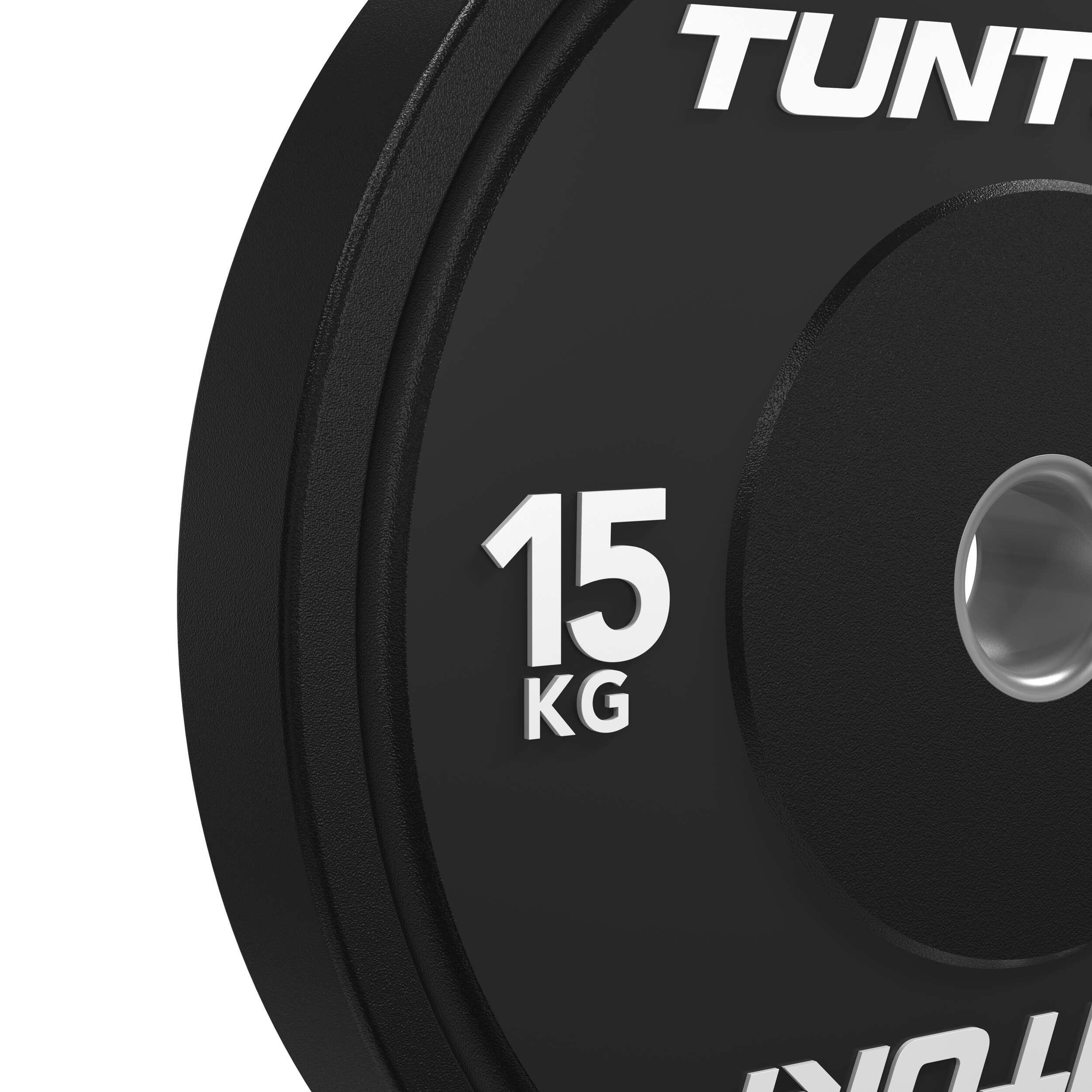 Tunturi Platinum bumperplates - Haltergewichten - Halterschijven - Set 60kg 6/7