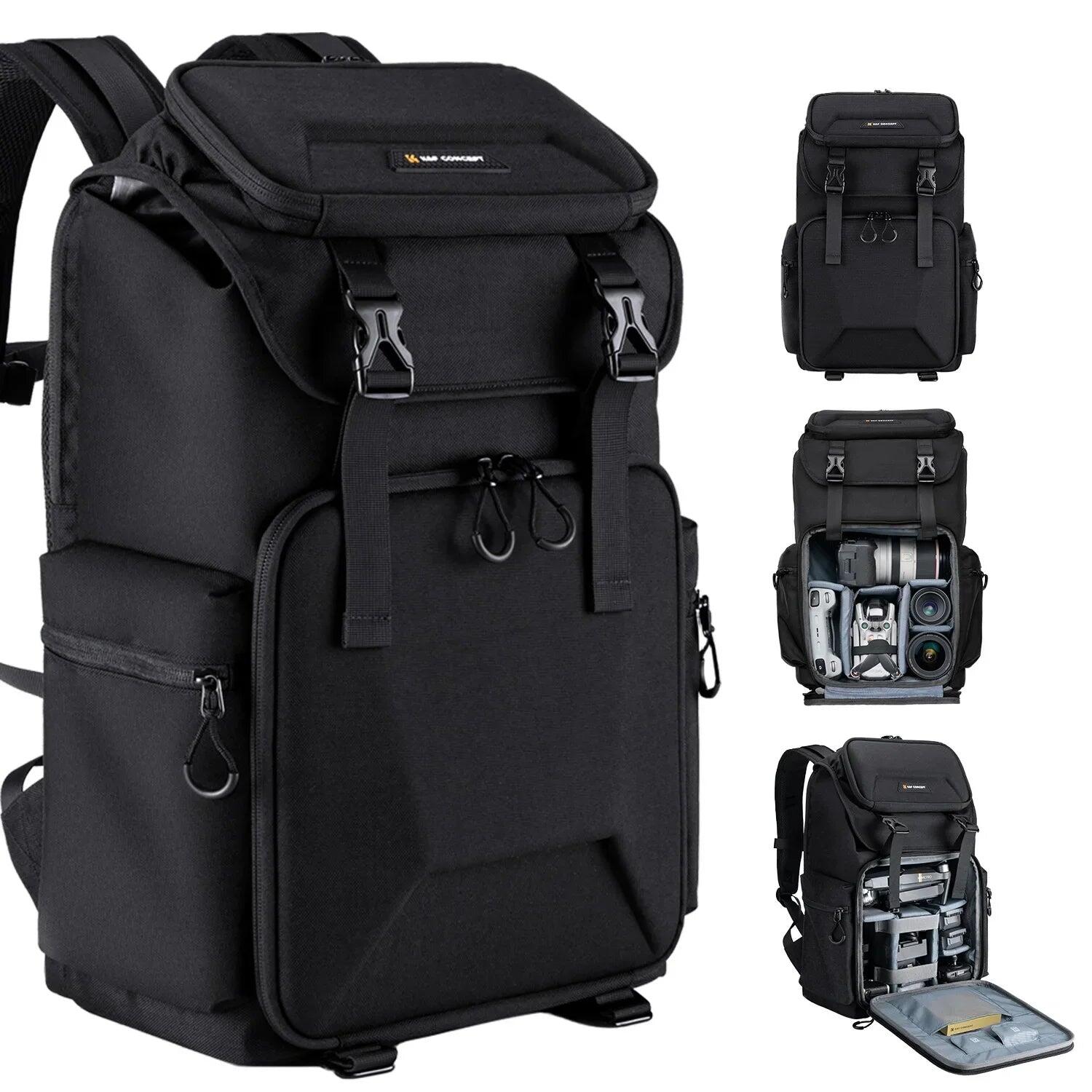 NNEOBA Professional Camera Backpack Black