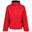 Chaqueta impermeable resistente al viento modelo Dover para hombre Rojo/marino