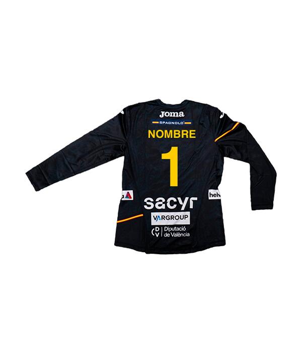 Camiseta Joma España Balonmano Portero Negra 2025 2/3