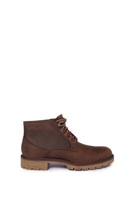 Boots - nature hiking - men - chelsea met elastiek, leren - brown