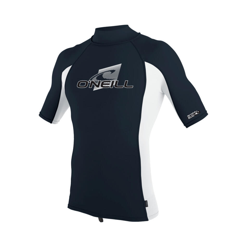 O'Neill - Rashguard À Col Roulé O'Neill Premium Skins - Rashguard - Blanc|bleu - Decathlon
