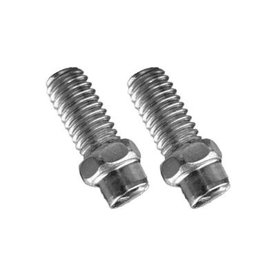 Leatt pin kit pedals 40 stuks 8 mm - zwart staal one-size mtb
