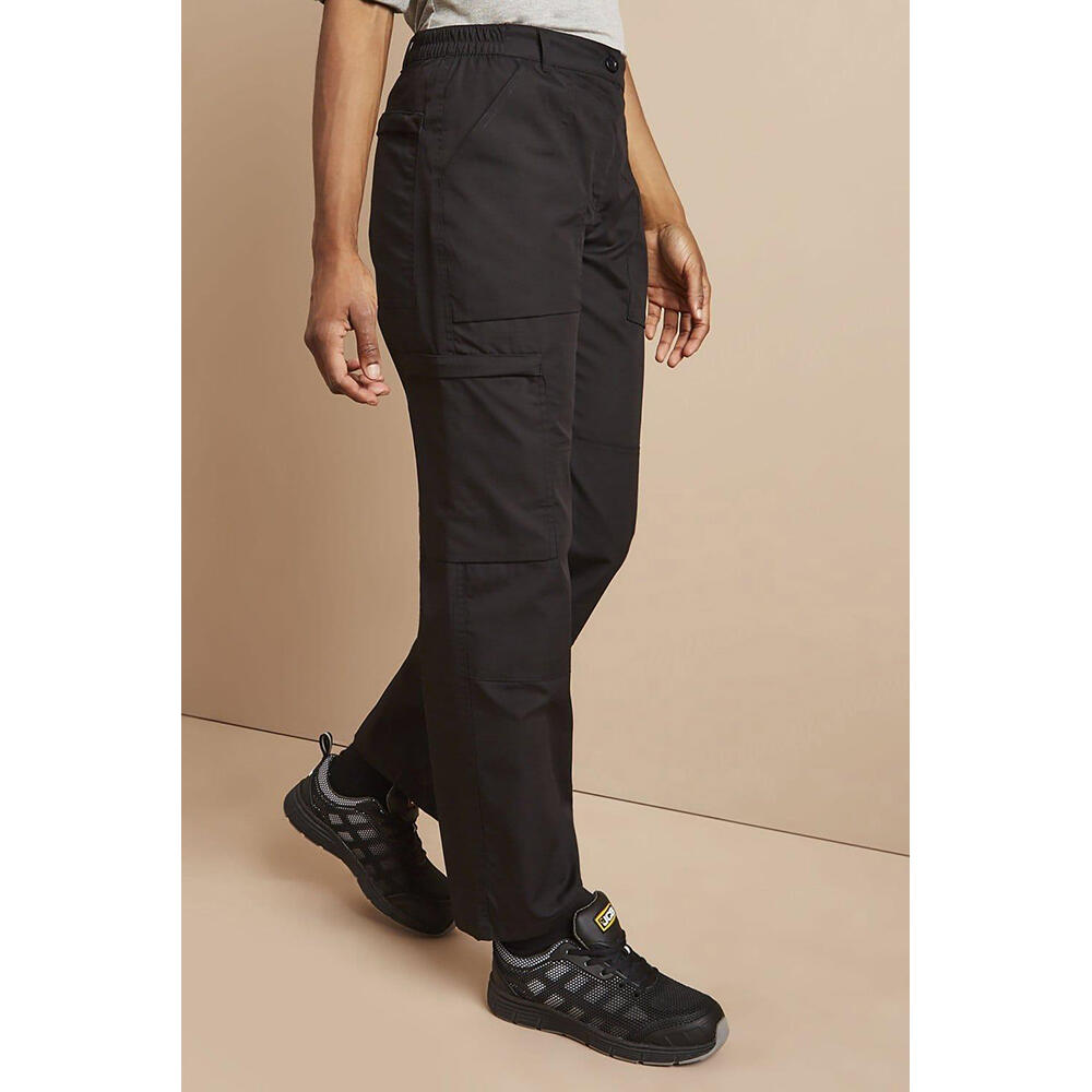 Pantalon De Randonnée, Coupe Courte Femme (Noir) 3/4