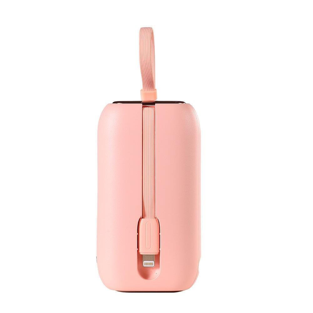 Joyroom powerbank powerbank 10000 mAh met ingebouwde USB-C Lightning-kabels 4/7