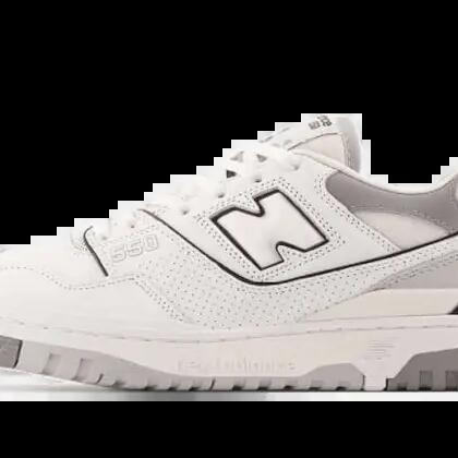 Basketball - Shoes - Lace-up - 550 Salt & Pepper - White/Grey