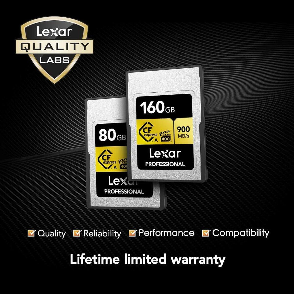 Carte Mémoire SD LEXAR LCAGOLD080G-RNENG 4/5
