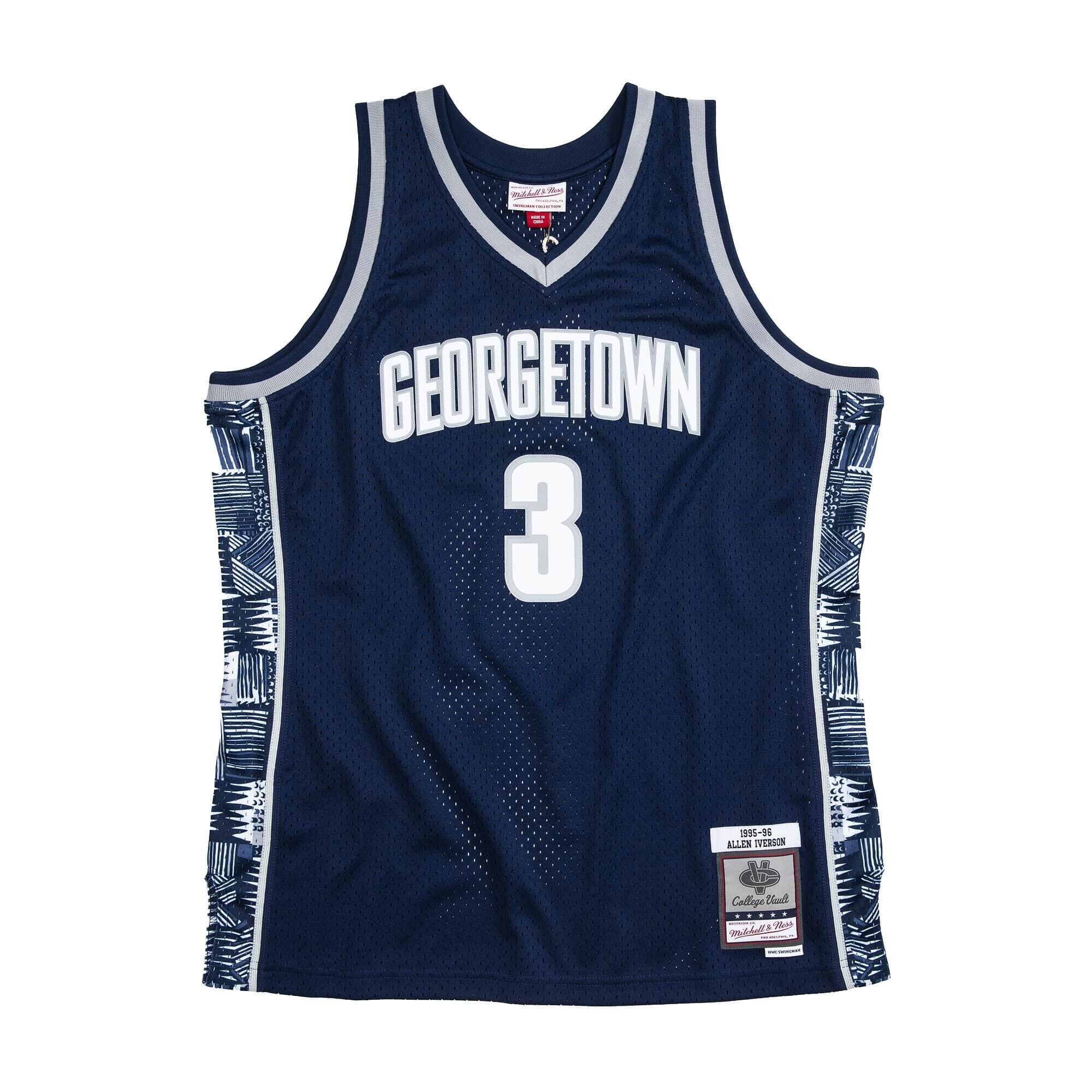 MITCHELL & NESS NCAA Georgetown Allen Iverson jersey