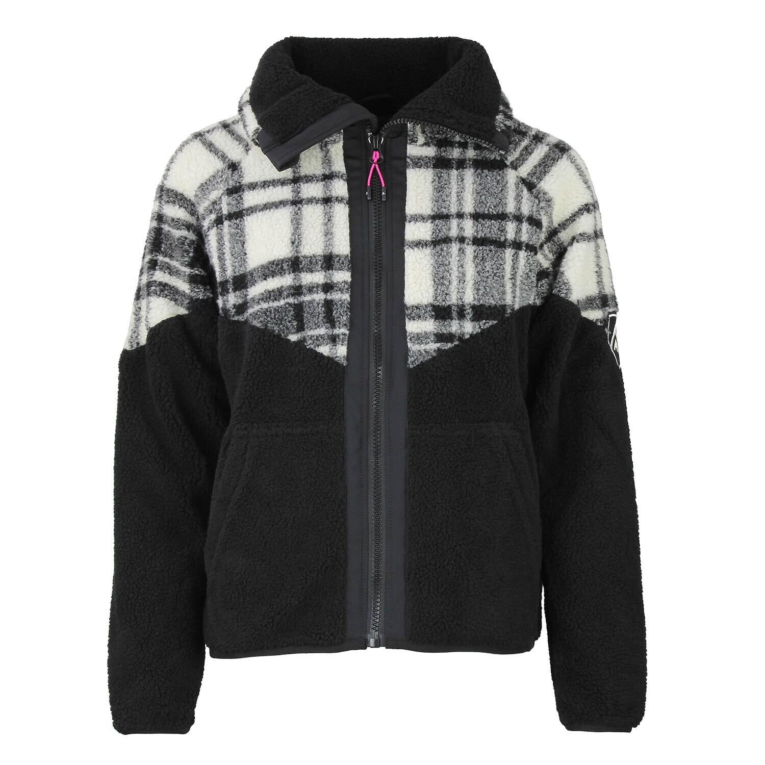 PEAK MOUNTAIN Women's zipped fleece Peak Mountain Sherpa 350G