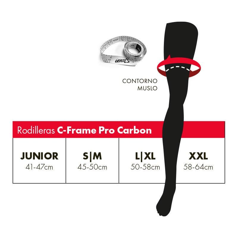 Joelheiras  C-Frame Pro Carbon 4/8