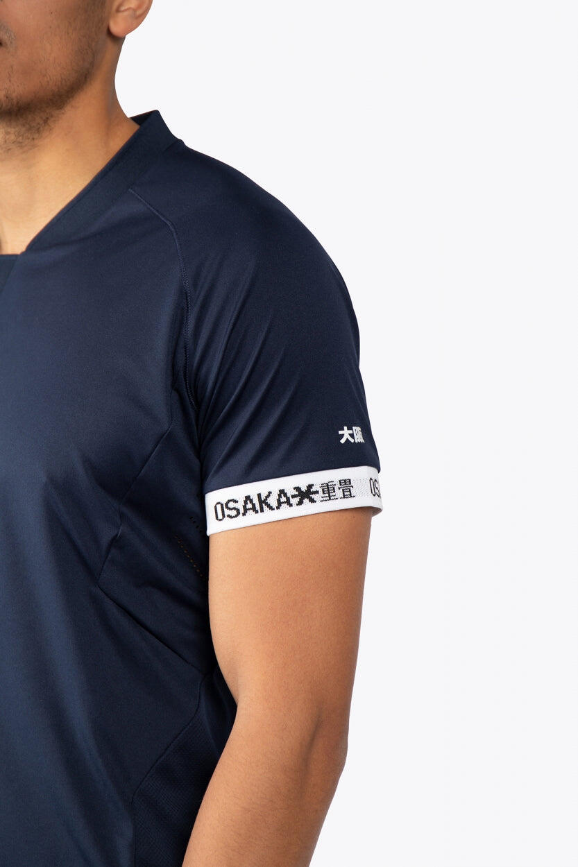 Osaka herenshirt | Marine 5/6
