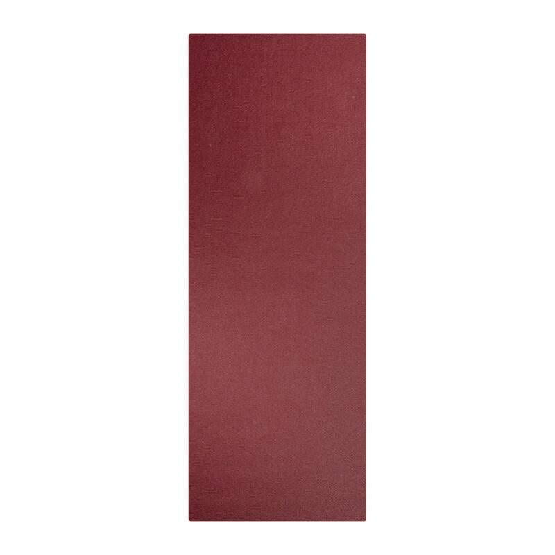 Saltea de exerci?ii antiderapantă OMM YOGA, ro?ie, 2 mm, pentru yoga ?i fitness