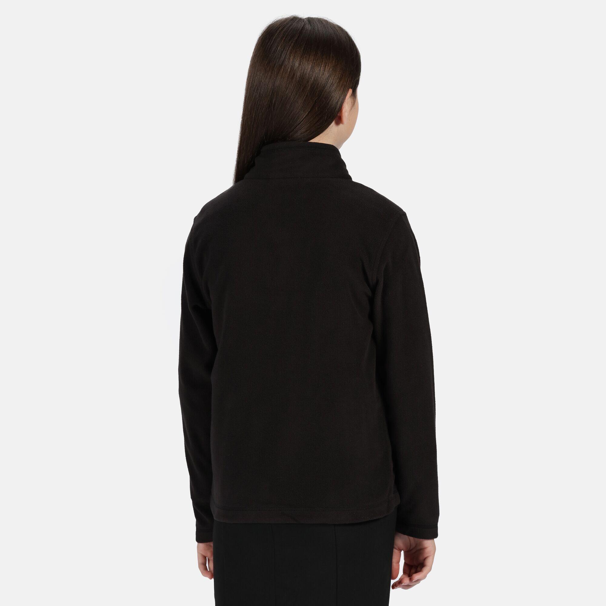 Childrens/Kids Brigade II Micro Fleece Jacket (Black) 4/5
