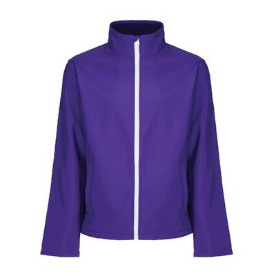 Regatta heren ablaze printable softshell jas (paars/zwart)