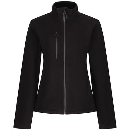 Honestly Made" Fleecejacke, recycelt für Damen Schwarz