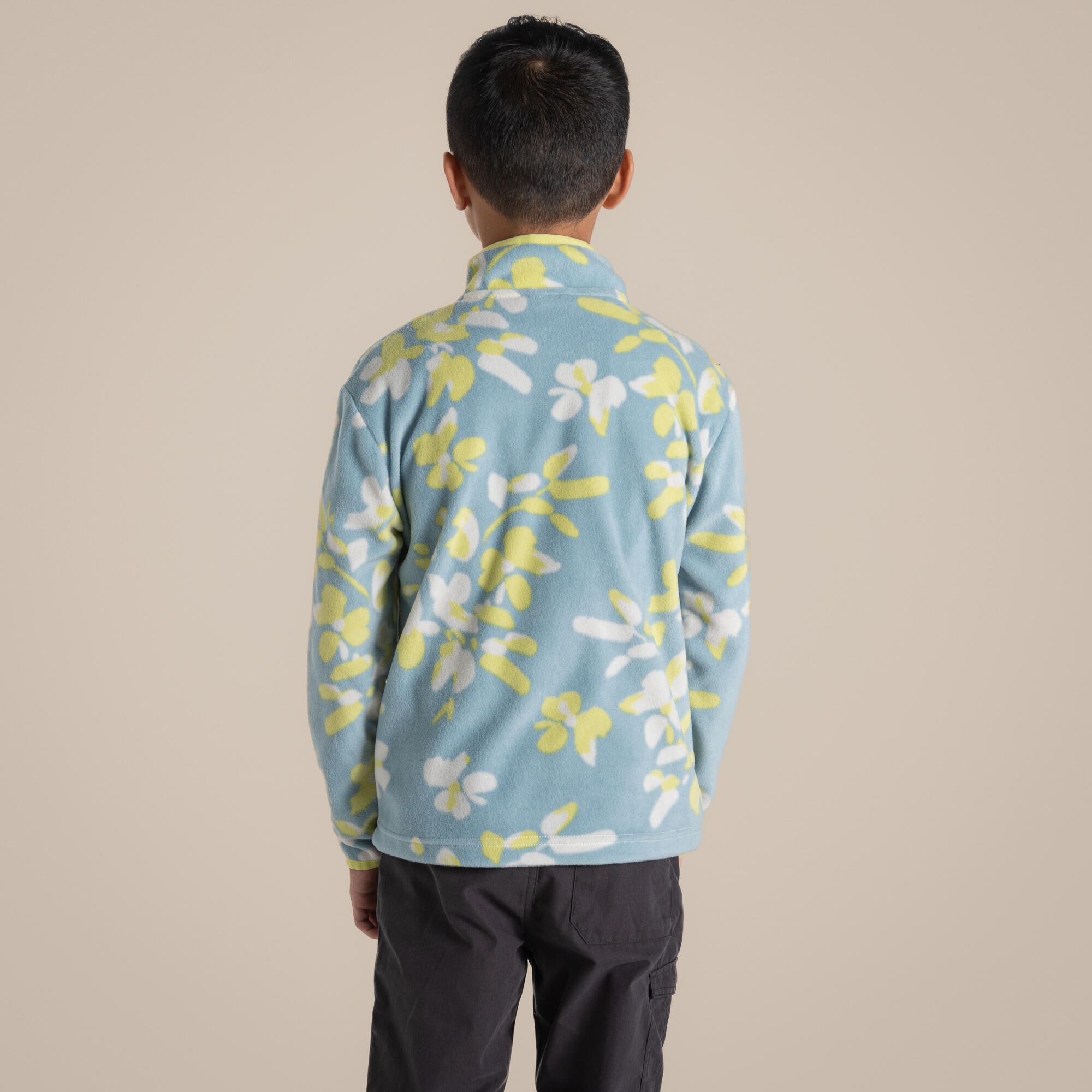 Bachas Pile con mezza zip per bambini 5/7