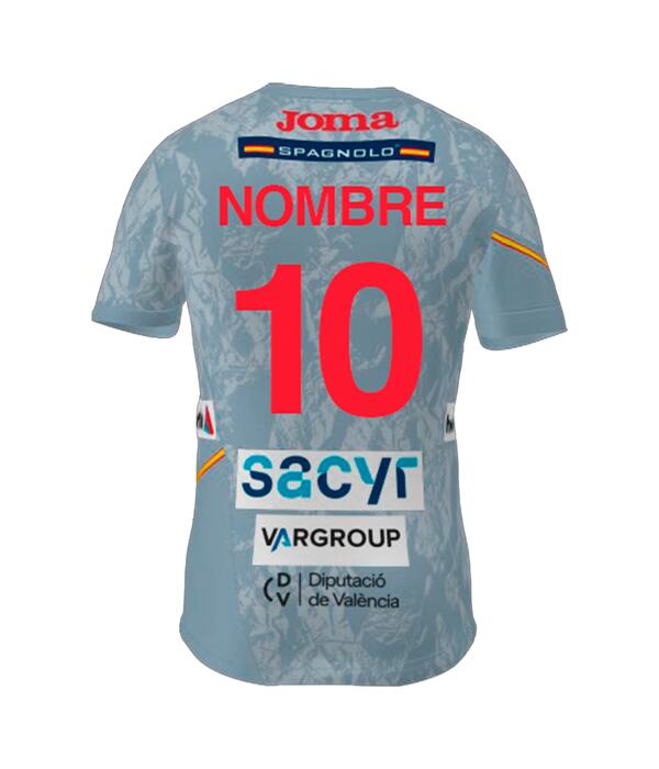 Camiseta Joma España Balonmano Masculino Blanca 2025 2/4
