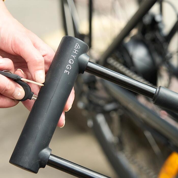 Lucchetto a U con cavo – Alta sicurezza per e-bike & biciclette 6/7