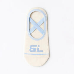 Chaussette courte Pilates Om pour femmes Black Limba