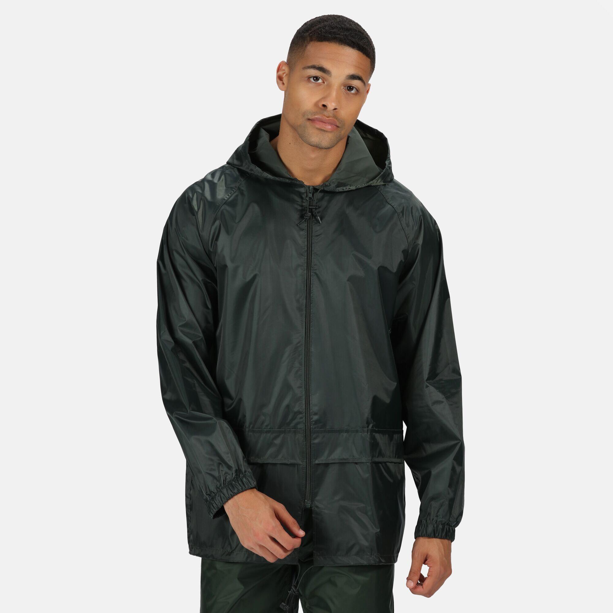 Great Outdoors Mens Outdoor Classics Waterproof Stormbreak Jacket (Dark Olive) 4/5