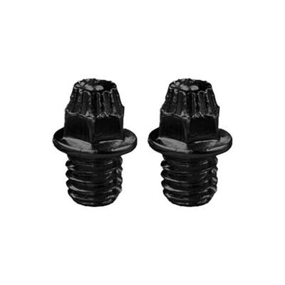 Leatt pin kit ped. dia. studs 40 stuks 4 mm - zwart staal one-size mtb