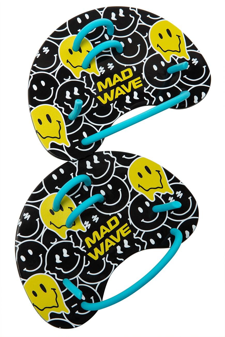 MAD WAVE Palas de natação FINGER FUN Preto