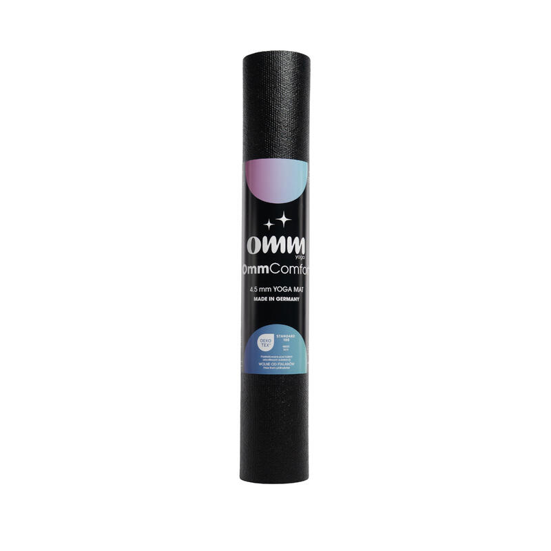 Saltea de exercitii antiderapanta OMM YOGA, 4,5 mm, pentru yoga si fitness