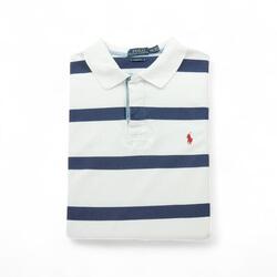 Reconditionné - Polo manches courtes Homme Blanc - Bon État