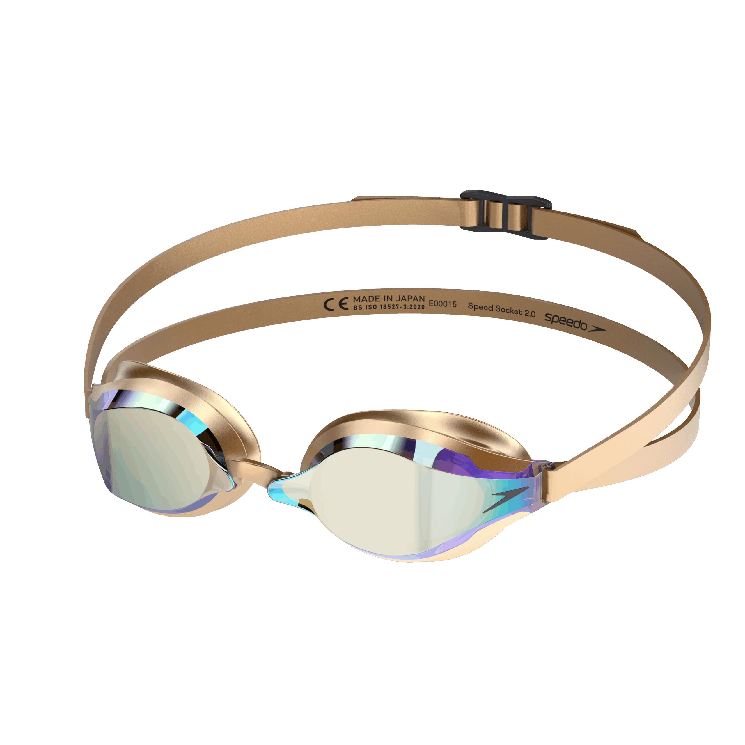 SPEEDO Óculos de natação Speedo Fastskin Speedsocket 2 Mirror Dourado