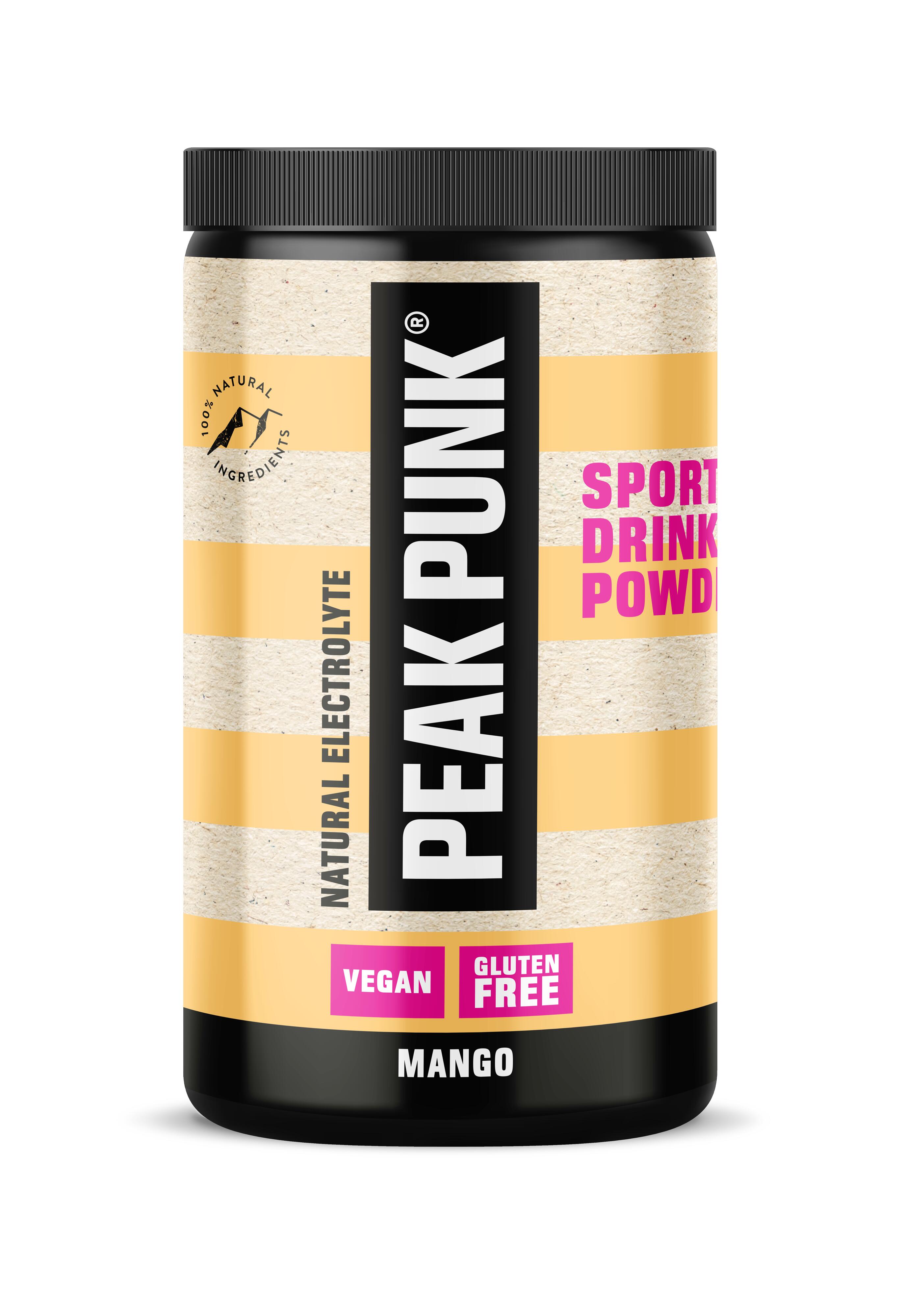 PEAK PUNK Electrolyte Sport Drink Mango, 600g