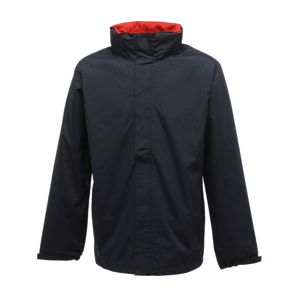 Mens Standout Ardmore Jacket (Waterproof & Windproof) (Navy/Classic Red) 1/5