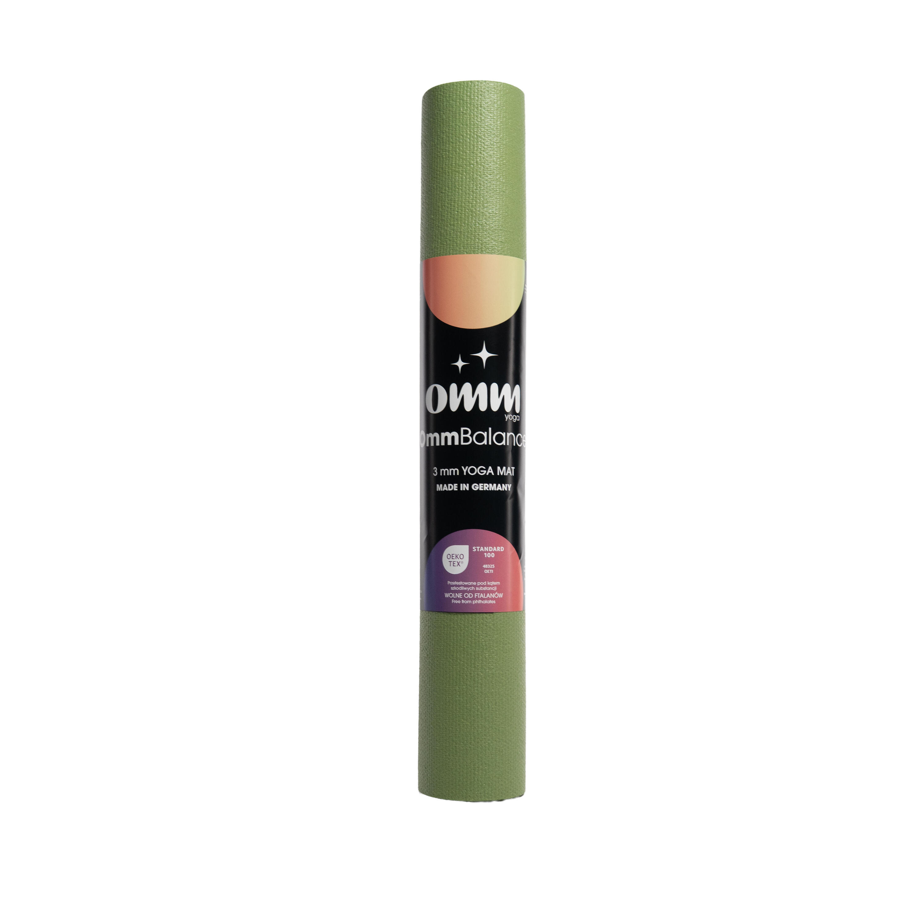 Esterilla antideslizante para ejercicios de yoga y fitness OMM YOGA de 3 mm 4/4
