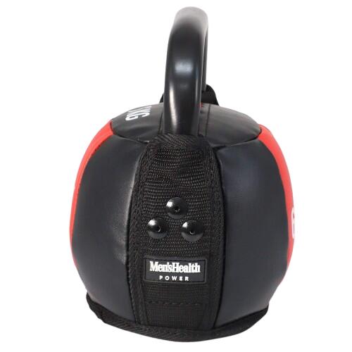 Kettlebell cu invelis moale si maner, greutate 12 KG, Lukadora