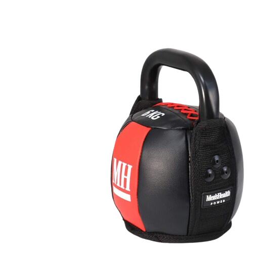 Kettlebell cu invelis moale si maner, greutate 12 KG, Lukadora